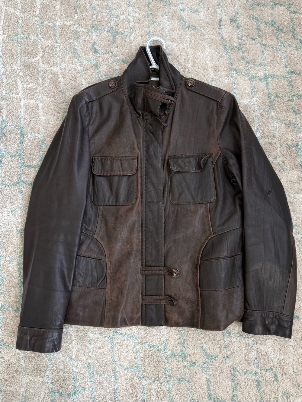 Danier Brown Leather Jacket